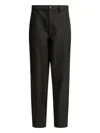 Comme Des Garçons Buttoned Trousers In Black