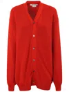 Comme Des Garçons Ladies Sweater In Red