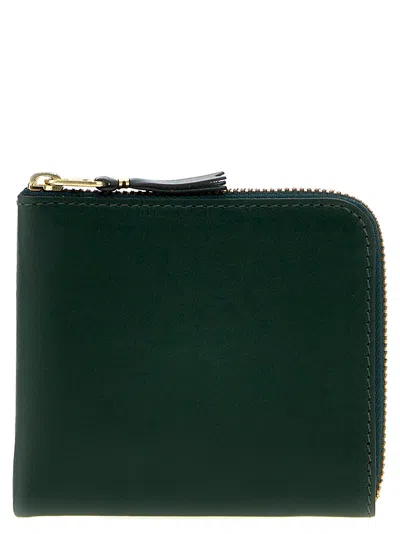Comme Des Garçons Calfskin Cardholder Wallet In Brown
