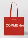 COMME DES GARÇONS CALFSKIN RECTANGULAR SHOULDER TOTE BAG