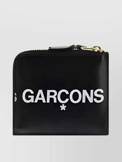 Comme Des Garçons Calfskin Wallet Card Slots In Black