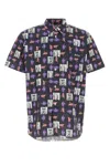 Comme Des Garçons Short-sleeved Shirt With Andy Warhol Print