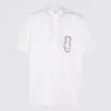 Comme Des Garçons Embroidered Detail Button-down Collar Shirt In White