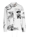 Comme Des Garçons Overshirt In Blanco