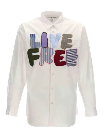 Comme Des Garçons Shirt In Yellow