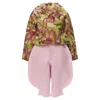 Comme Des Garçons Comme Des Garcons Camo Set In Green