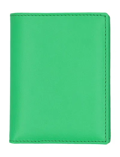 Comme Des Garçons Cardholder In Green