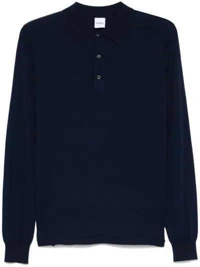 Comme Des Garçons Cardigan Knit In Blue