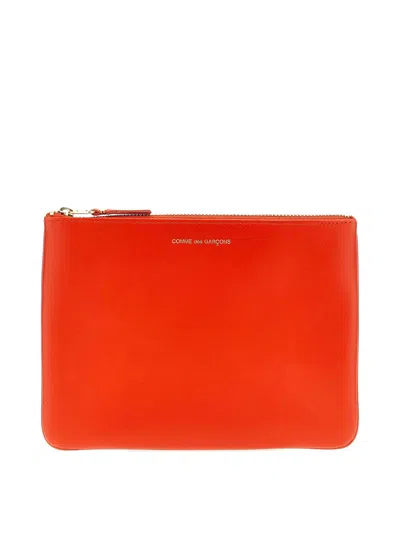 Comme Des Garçons Arecalf - Classic Line Wallet In Orange