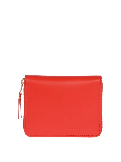 Comme Des Garçons Carteras Y Monederos - Rojo