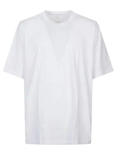 Comme Des Garçons Comme Des Garcons Casual Cotton Tee For Men In White