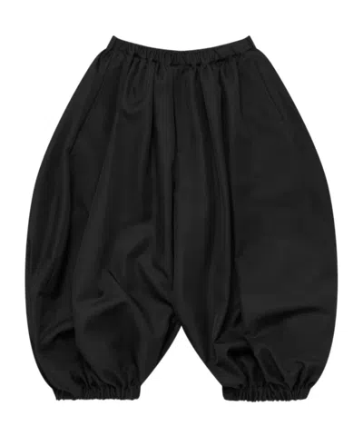 Comme Des Garçons Casual Pants With Elastic Waistband In Black