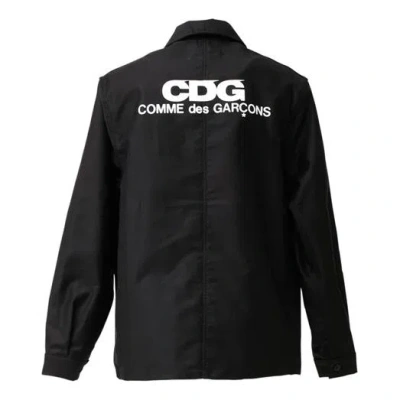 Comme Des Garçons Comme Des Garcons Cdg Back Logo Coach Jacket 'black'