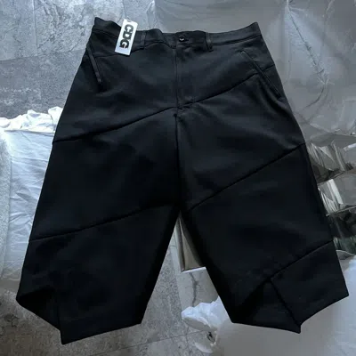 Pre-owned Comme Des Garçons Cdg Black Commes Des Garcons Twist Ester Cropped Pants