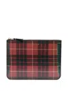Comme Des Garçons Cdg Lenticular Holographic Travel Bag In Red