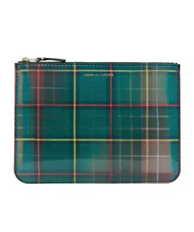 Comme Des Garçons Cdg Lenticular Holographic Travel Bag In Blue