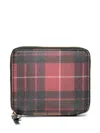 Comme Des Garçons Cdg Lenticular Holographic Wallet In Red