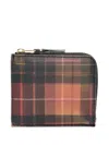 Comme Des Garçons Cdg Lenticular Holographic Wallet In Red