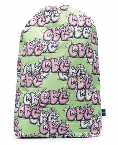 Comme Des Garçons Cdg Shirt X Kaws Logo Backpack