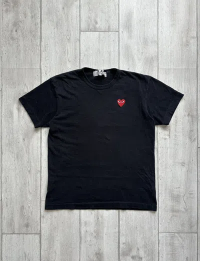 Pre-owned Comme Des Garçons Cdg Tee T Shirt Black