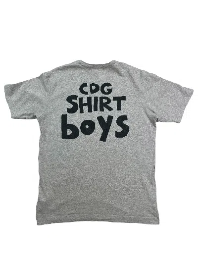 Pre-owned Comme Des Garçons Cdg T-shirt In Gray