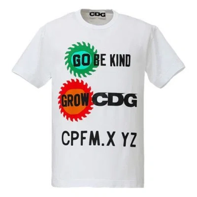 Comme Des Garçons Comme Des Garcons Cdg X Cactus Plant Flea Market Round Collar Short-sleeve Tee 'white'
