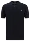 Comme Des Garçons "cdg X Fred Perry" Polo Shirt In Blue