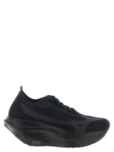 Comme Des Garçons Cdg X Mizuno Wave Rebellion Pro 3 Sneakers In Black