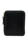 Comme Des Garçons 'check Print' Wallet In Black