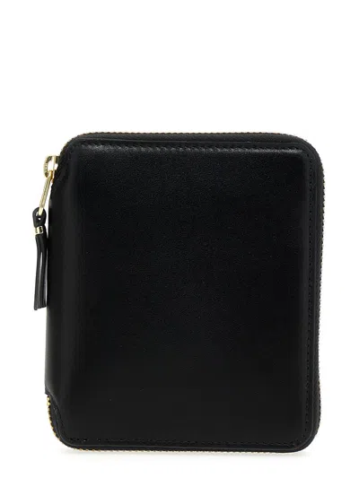 Comme Des Garçons 'check Print' Wallet In Black