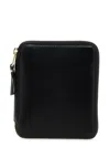 Comme Des Garçons Check Print Wallet In Black