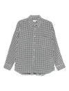 Comme Des Garçons Long Sleeve Shirt Featuring Chest Pocket In Black