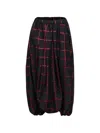 Comme Des Garçons Check-pattern Jacquard Trousers In Multi