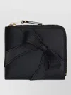 Comme Des Garçons Chic Purses And Cardholders With Bow Detail In Black