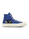 Comme Des Garçons Chuck Taylor High-top Sneakers In Blue
