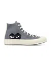 Comme Des Garçons Chuck 70 High-top Sneakers In Gray
