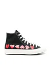 Comme Des Garçons Comme Des Garcons Chuck Taylor High Top Sneakers In Black