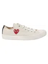 Comme Des Garçons Comme Des Garcons Chuck Taylor Low Top Sneakers In Beige