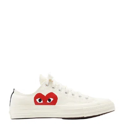 Comme Des Garçons Comme Des Garcons Chuck Taylor Low-top Sneakers In White