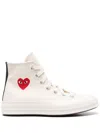 COMME DES GARÇONS COMME DES GARÇONS CHUCK TAYLOR RED HEART SNEAKERS