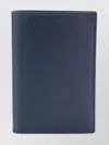 Comme Des Garçons Classic Bi-fold Wallet With Card Slots In Blue