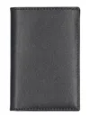 Comme Des Garçons Compact Wallet For Cards In Black