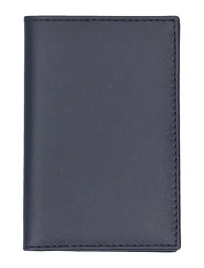 Comme Des Garçons Classic Bifold Wallet In Blue