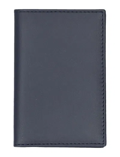 Comme Des Garçons Classic Bifold Wallet In Blue