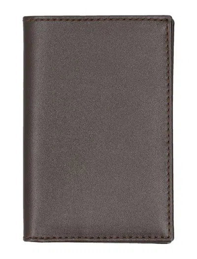 Comme Des Garçons Classic Bifold Wallet In Brown
