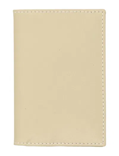 Comme Des Garçons Classic Bifold Wallet In Ecru