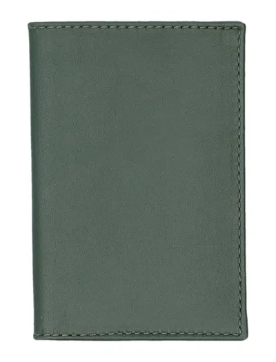 Comme Des Garçons Classic Bifold Wallet In Green