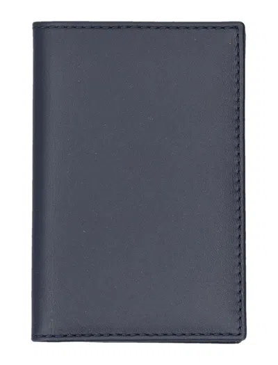 Comme Des Garçons Small Leather Goods Compact Design Spain In Navy
