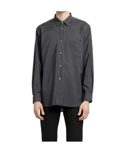 Comme Des Garçons Classic Button-up Shirt In Black