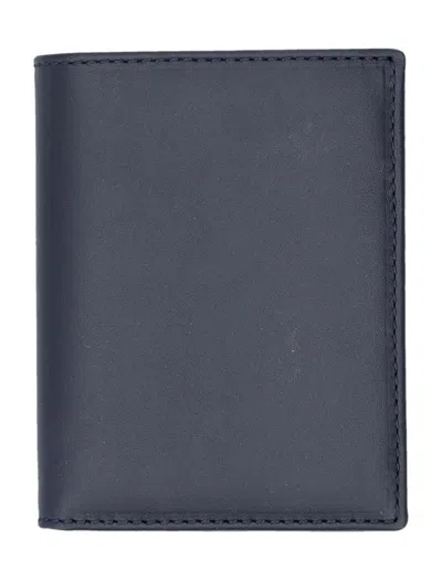 Comme Des Garçons Classic Cardholder In Navy
